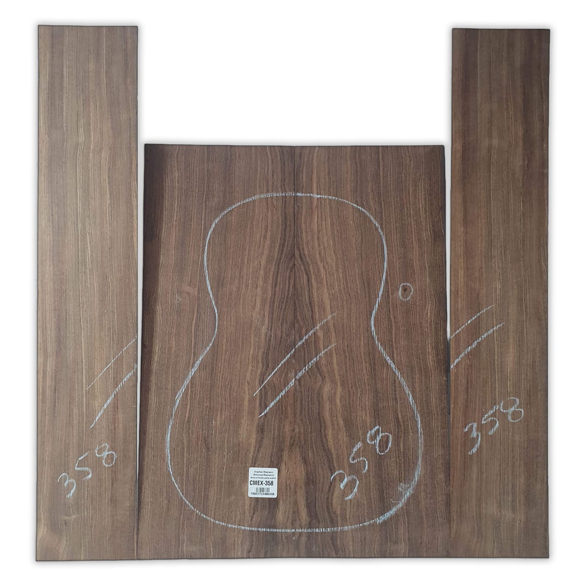 Set de Aros y Fondo CMEX-358 de Chechen Mexicano Especial para Tiple / Corte Radial 0