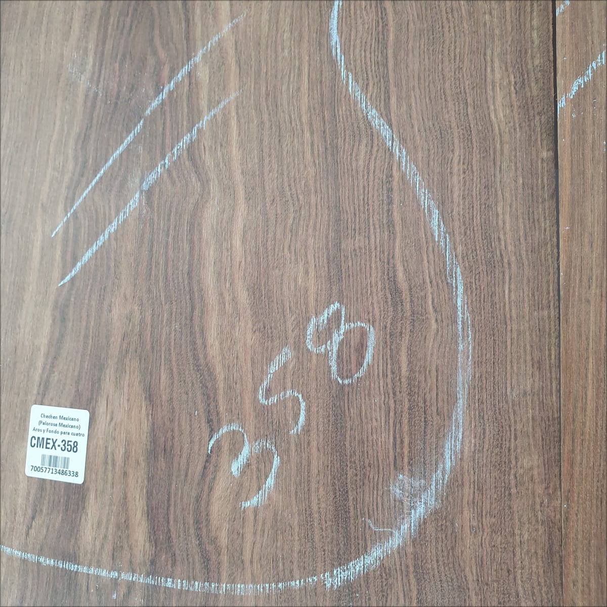 Set de Aros y Fondo CMEX-358 de Chechen Mexicano Especial para Tiple / Corte Radial7