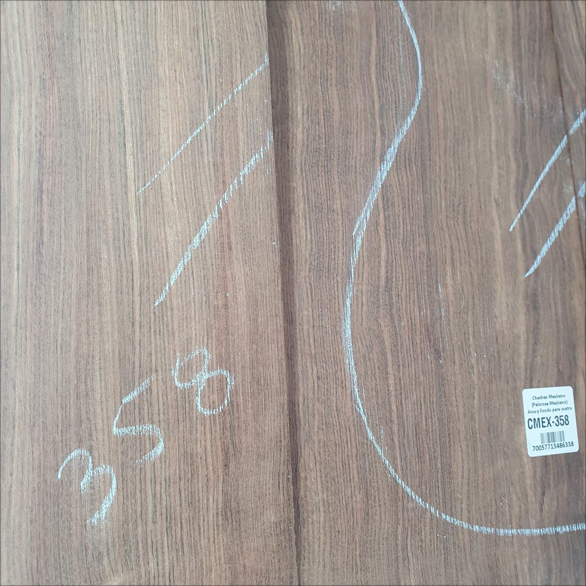 Set de Aros y Fondo CMEX-358 de Chechen Mexicano Especial para Tiple / Corte Radial6