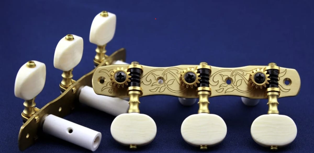 Clavijero Guitarra Clásica Gotoh 3L+3R Gold 35G1800-2M Bronce Sólido2