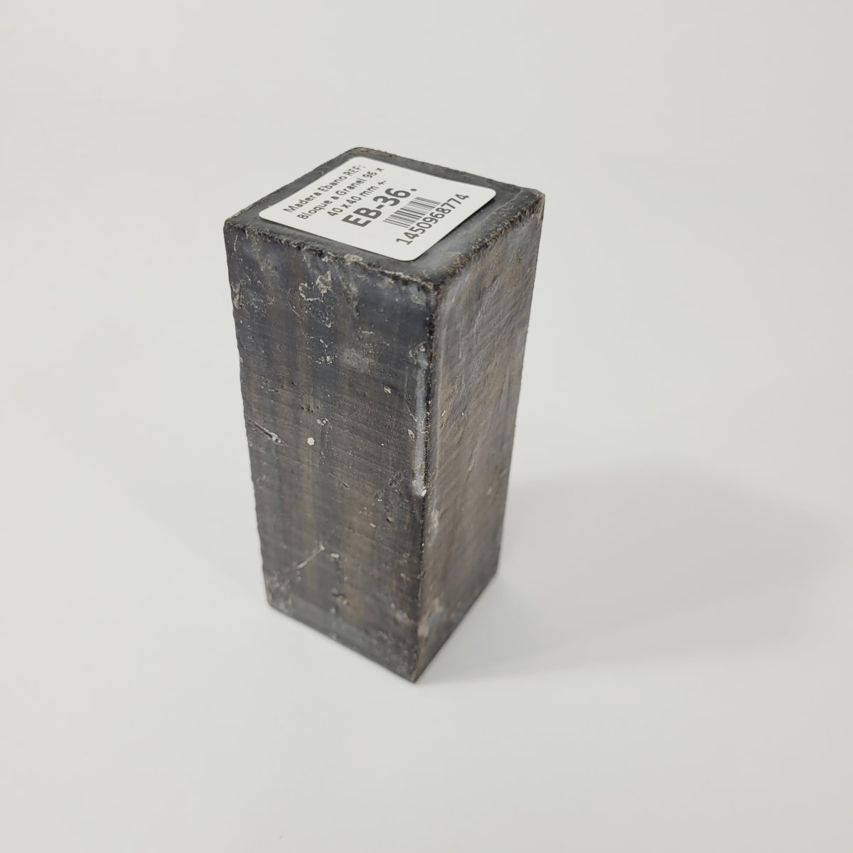 Bloque de Ebano REF: EB-36 de 96 x 40 x 40 mm +-5