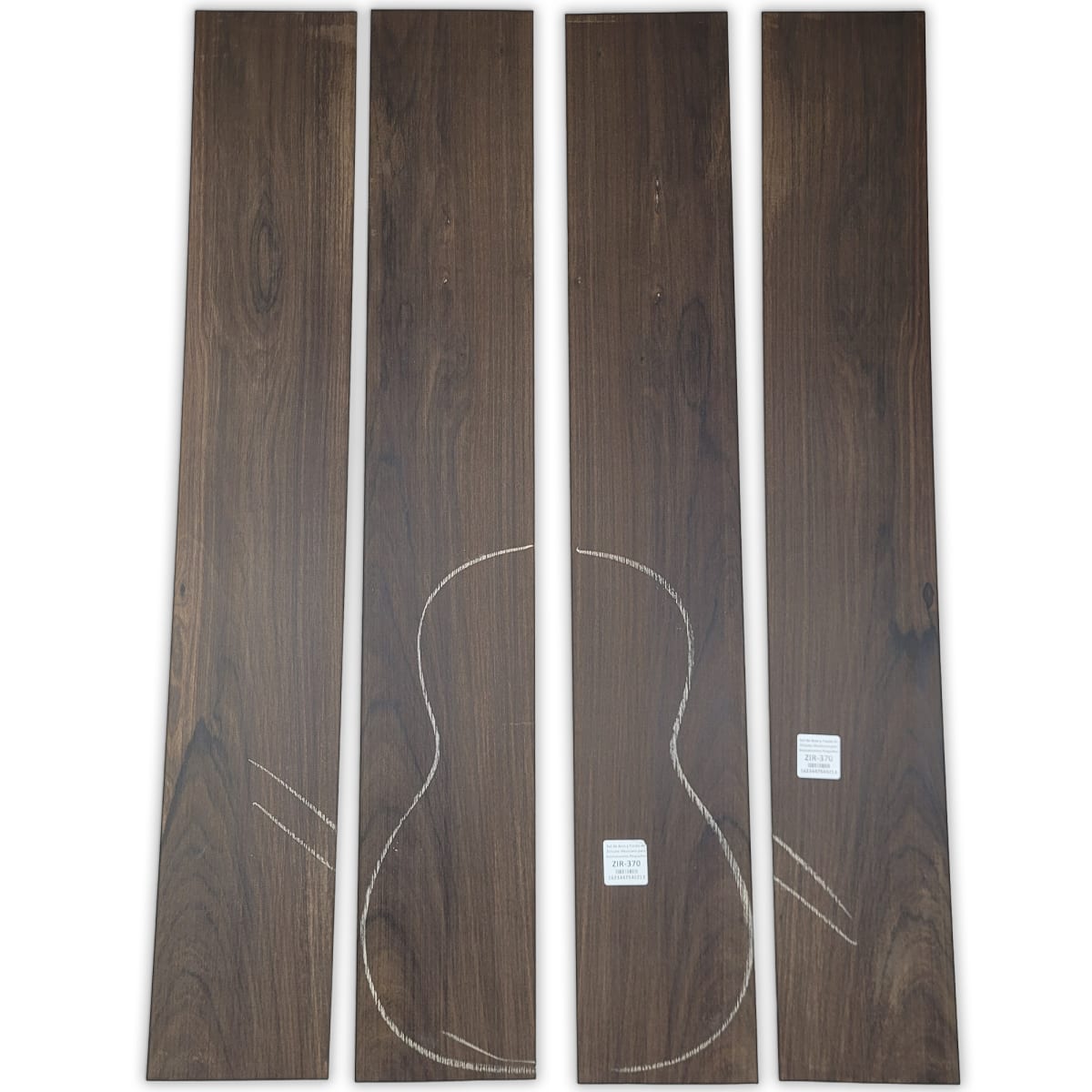 Set ZIR-370 de Ziricote Mexicano Especial para Aros y Fondo de Instrumentos Pequeños6