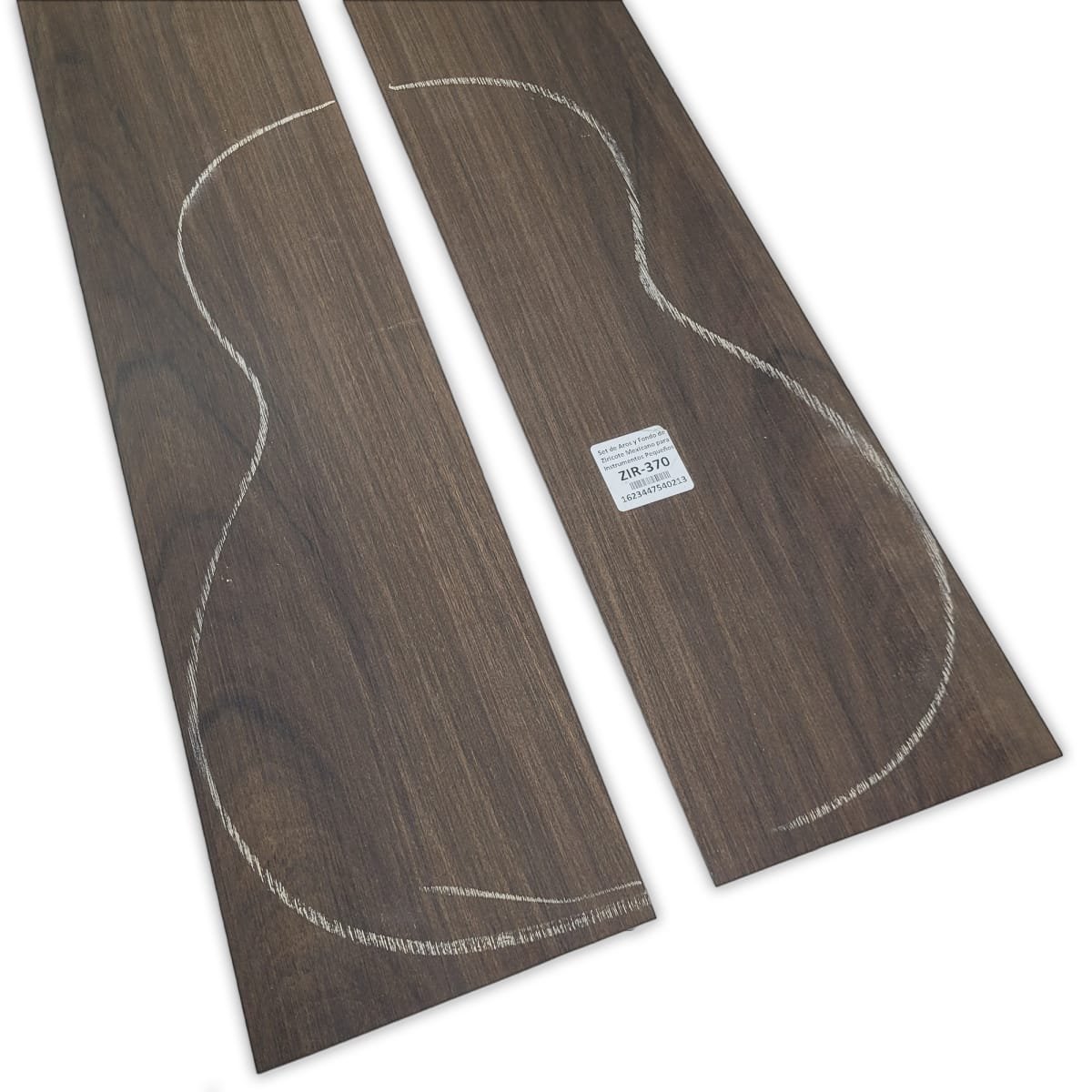 Set ZIR-370 de Ziricote Mexicano Especial para Aros y Fondo de Instrumentos Pequeños4