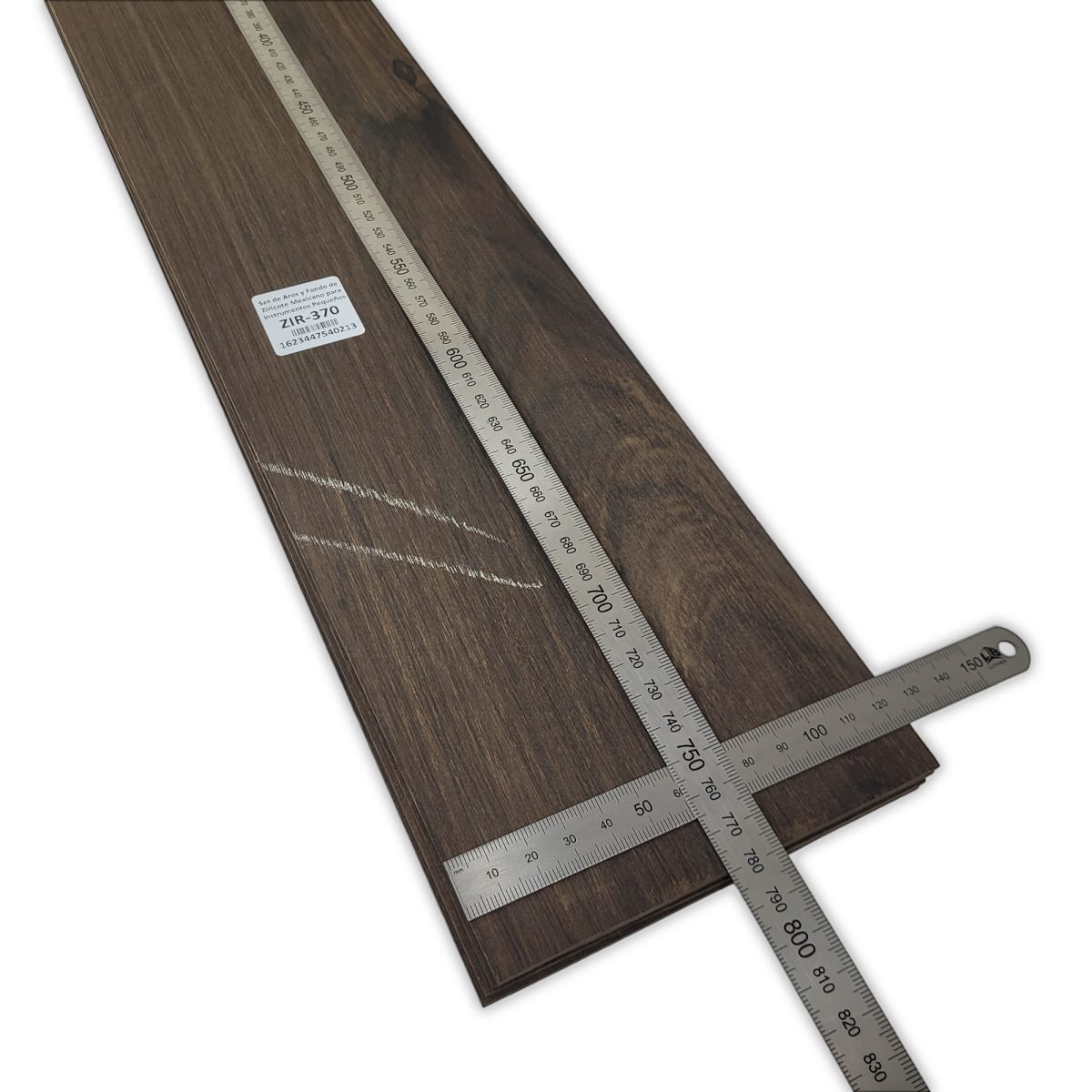 Set ZIR-370 de Ziricote Mexicano Especial para Aros y Fondo de Instrumentos Pequeños3