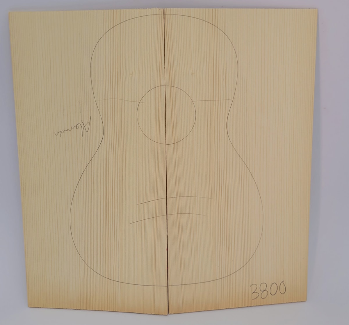 Tapa Armonica Unica REF: 3800 de Abeto Aleman AA 0