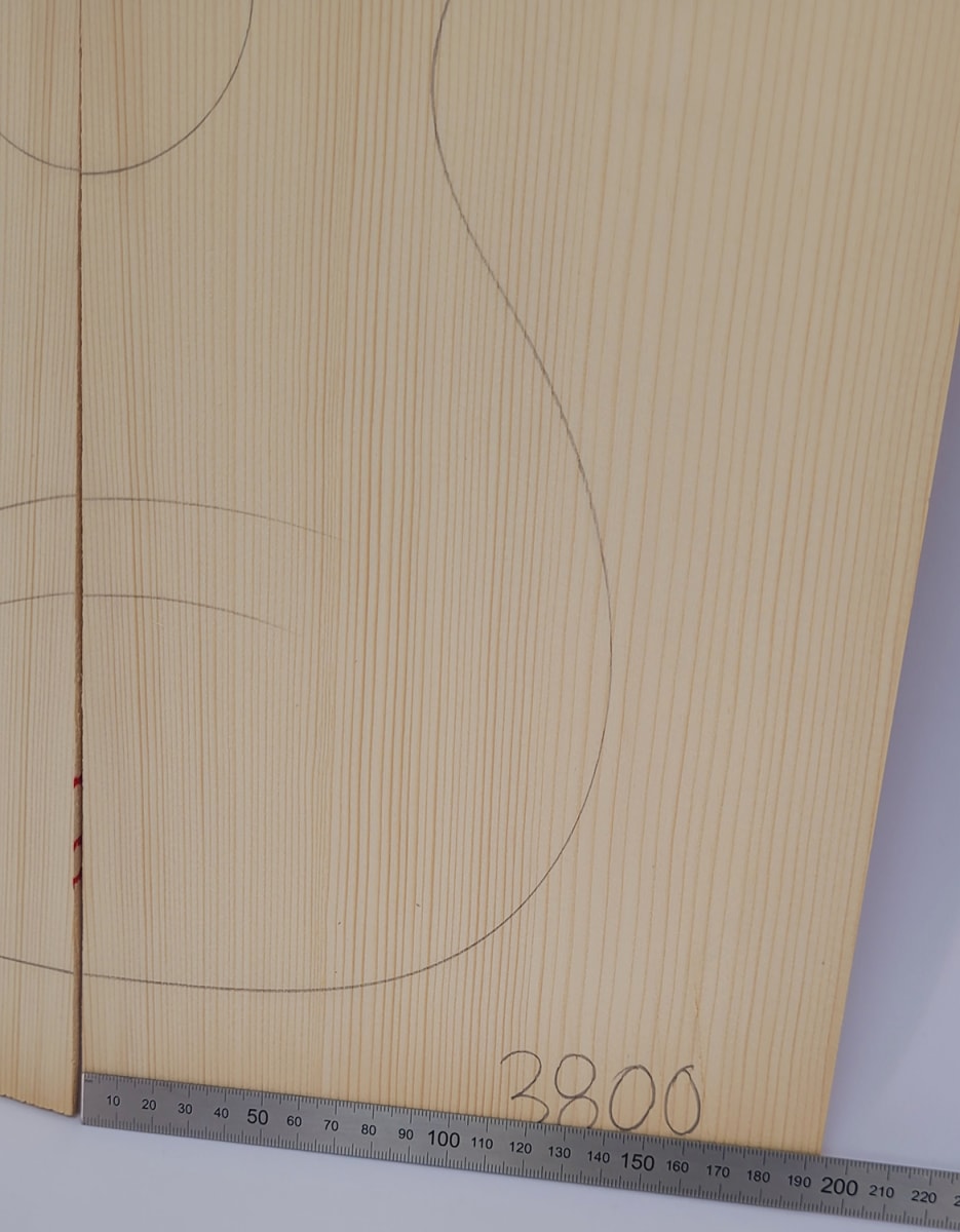 Tapa Armonica Unica REF: 3800 de Abeto Aleman AA3