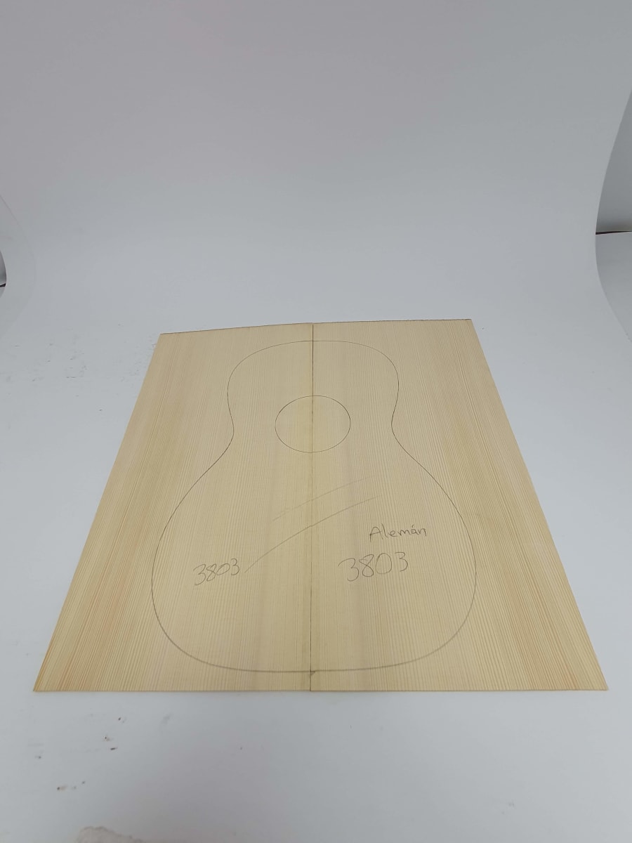 Tapa Armonica Unica REF: 3803 de Abeto Aleman Especial AAA 0