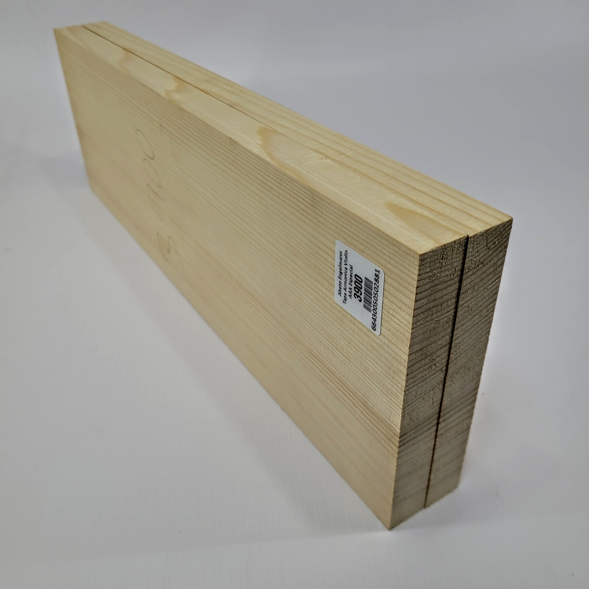 Madera para Tapa Armónica REF: 3900 para Violin de Abeto Engelmann Calidad A5