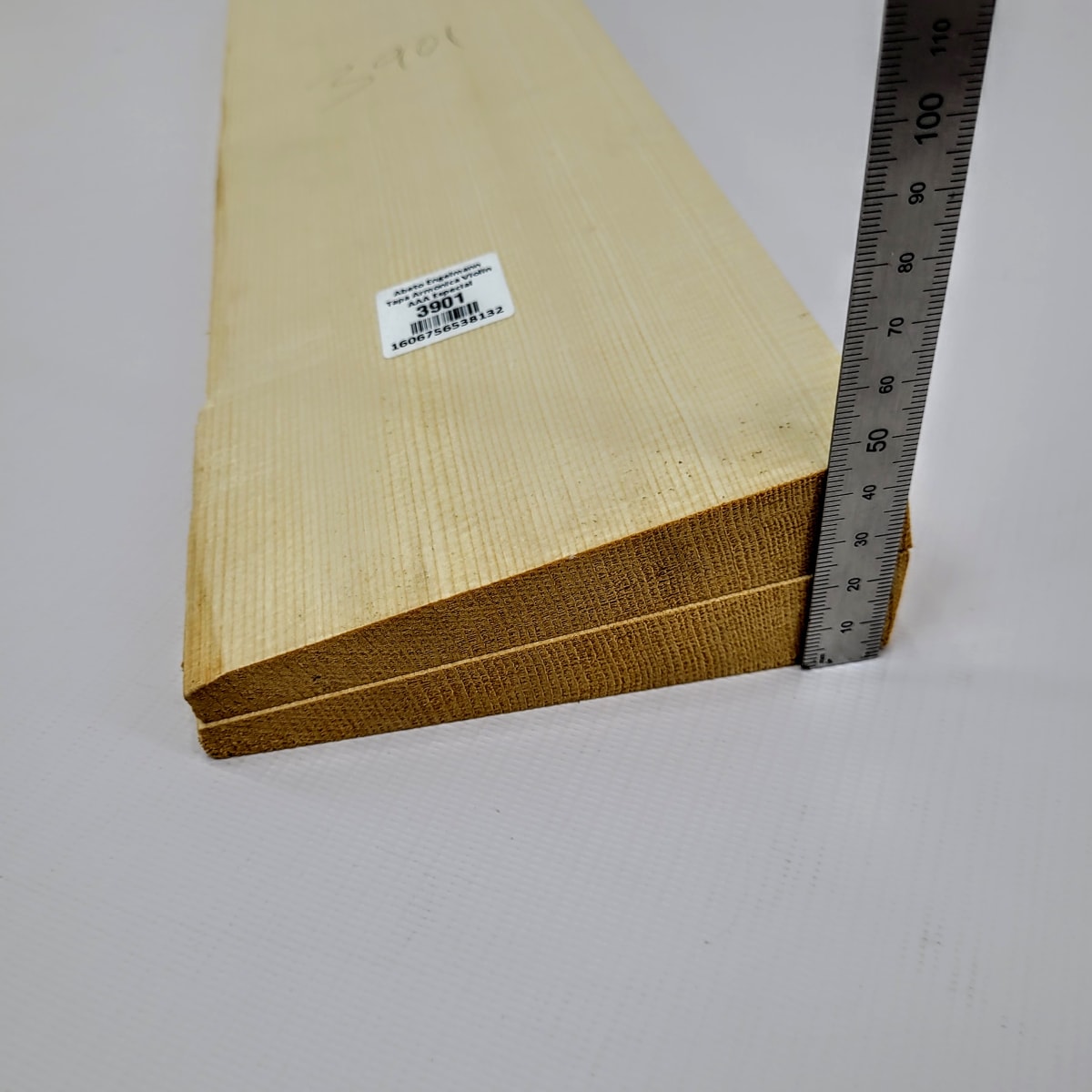 Madera para Tapa Armónica REF: 3901 para Violin de Abeto Engelmann Calidad AAA3