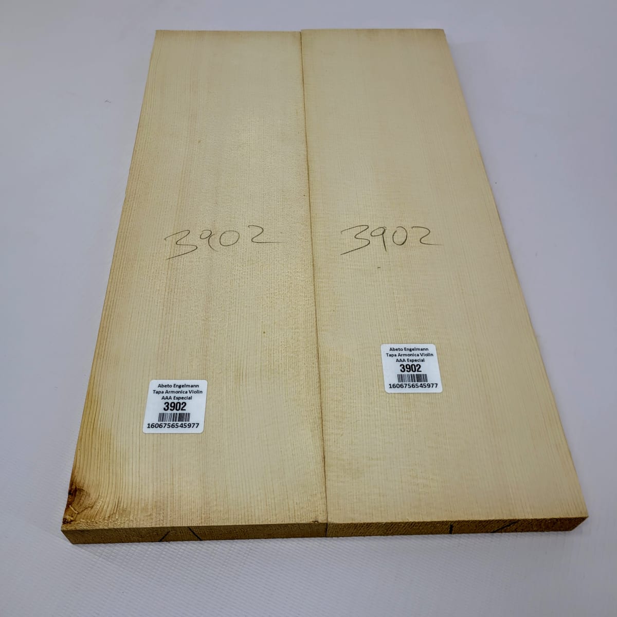 Madera para Tapa Armónica REF: 3902 para Violin de Abeto Engelmann Calidad AAA8