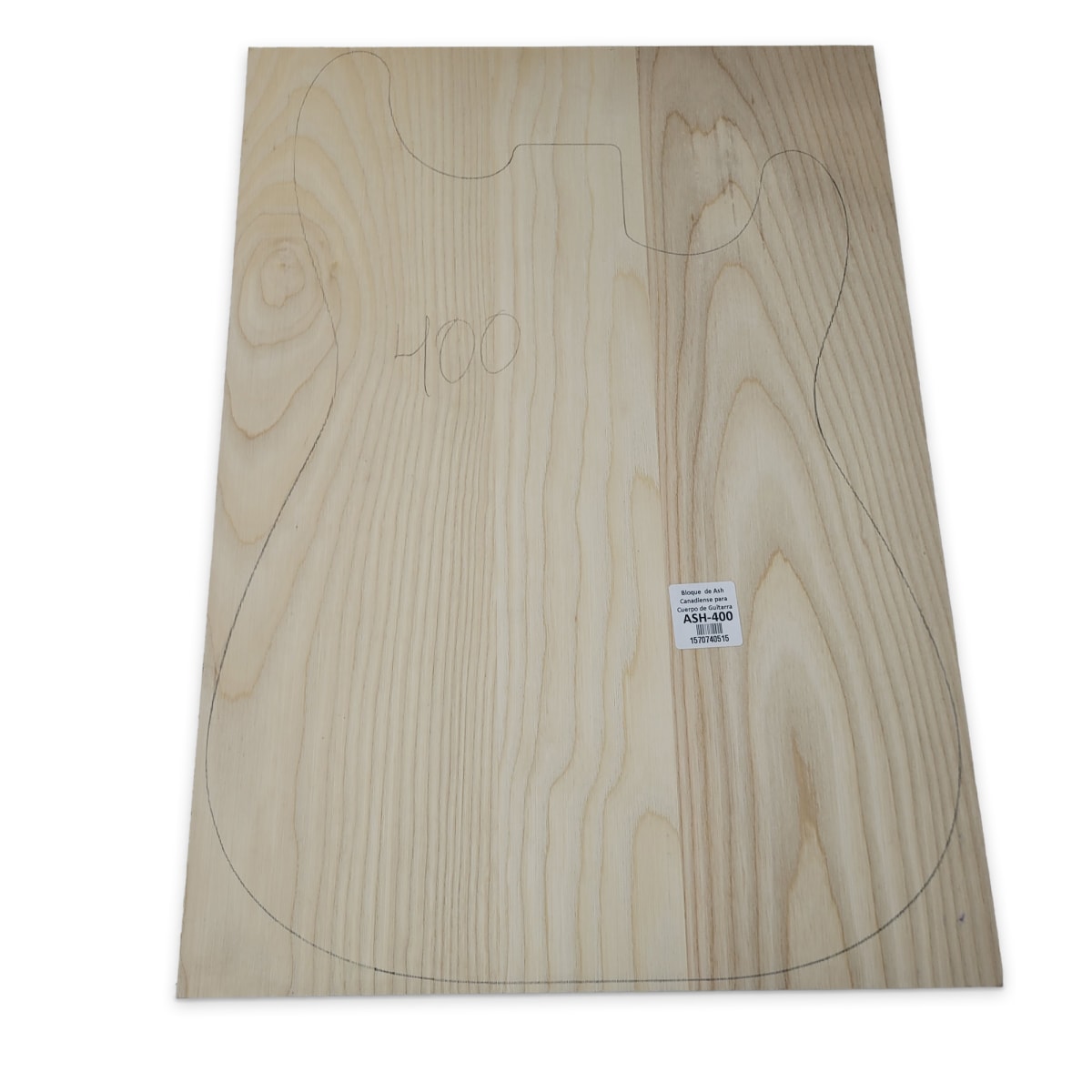 Cuerpo Ensablado ASH-400 de Ash Canadiense Especial para Guitarra 0