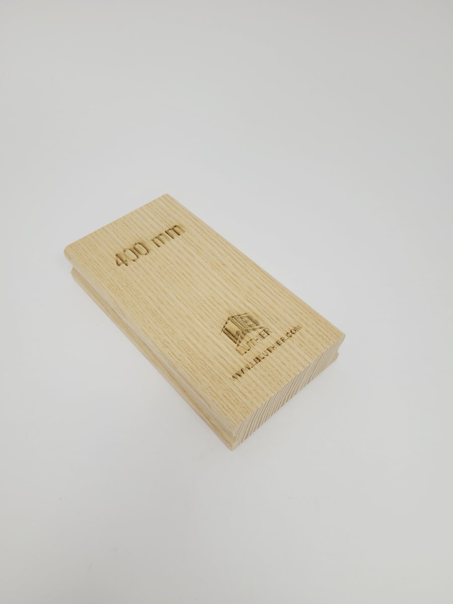 Taco con Radio 400 mm V.2021 para Lijado de Diapason2