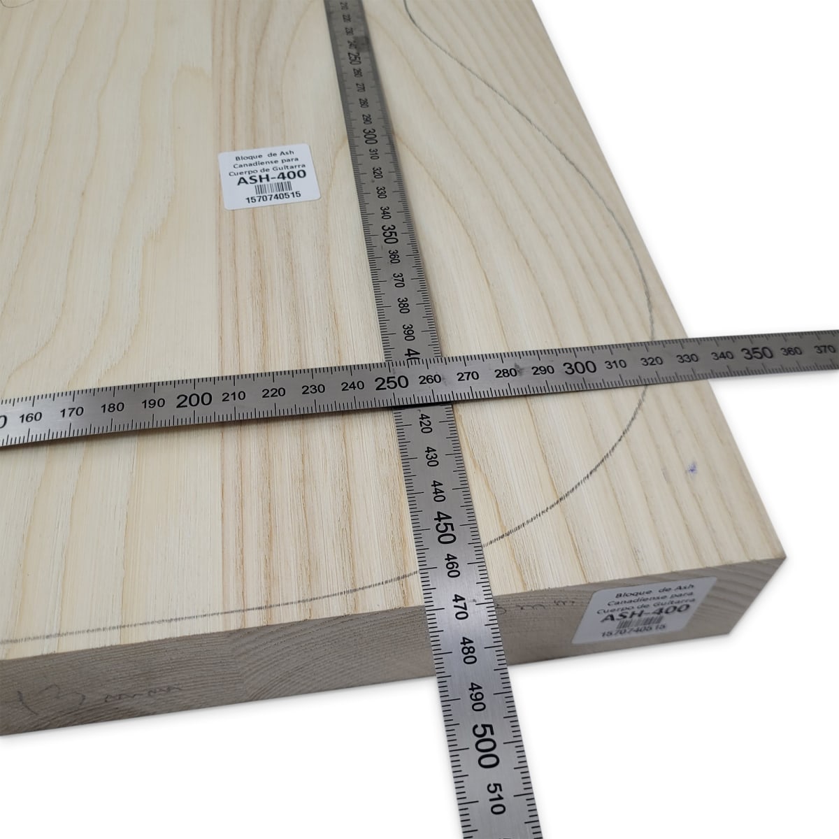 Cuerpo Ensablado ASH-400 de Ash Canadiense Especial para Guitarra4