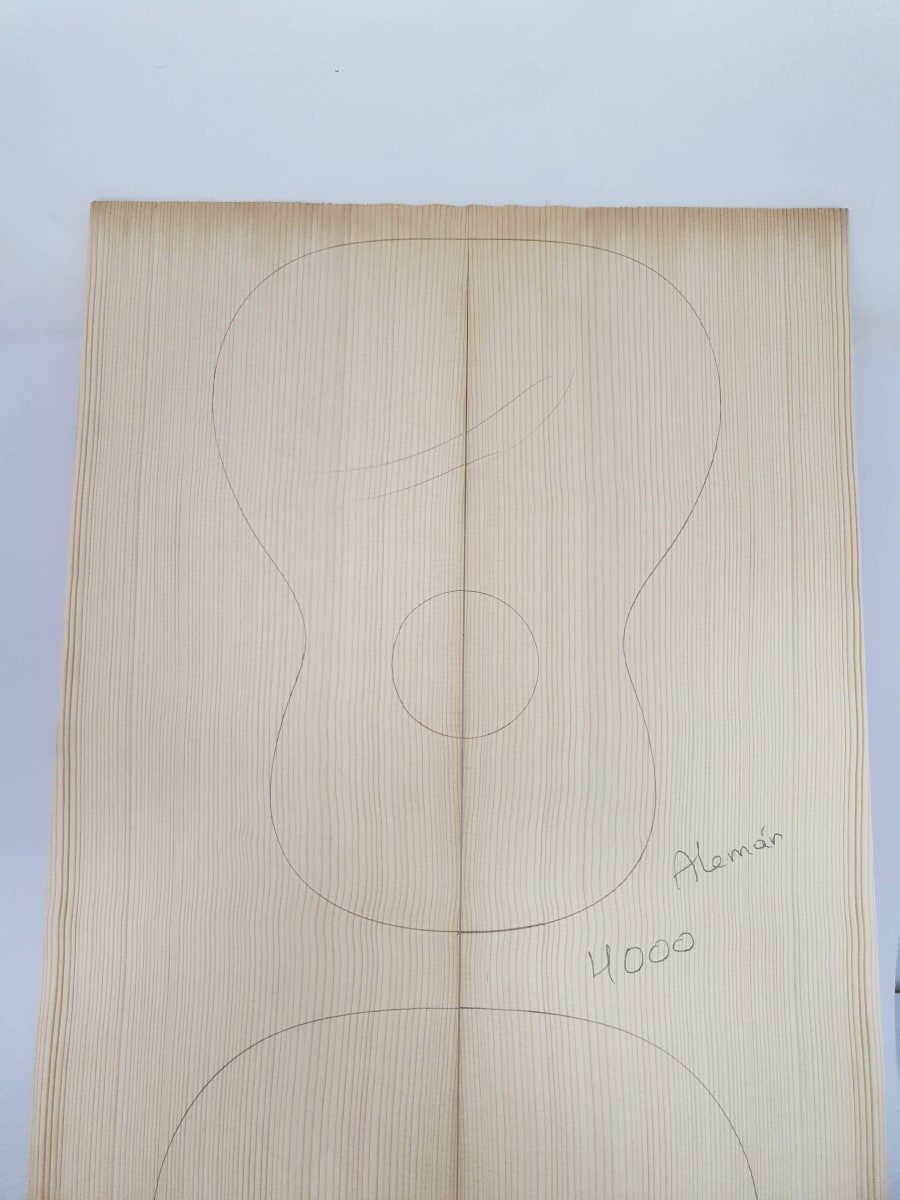 Tapa Armonica Unica REF: 4000 SUPER EXTRA GRANDE! de Abeto Aleman Especial AA5