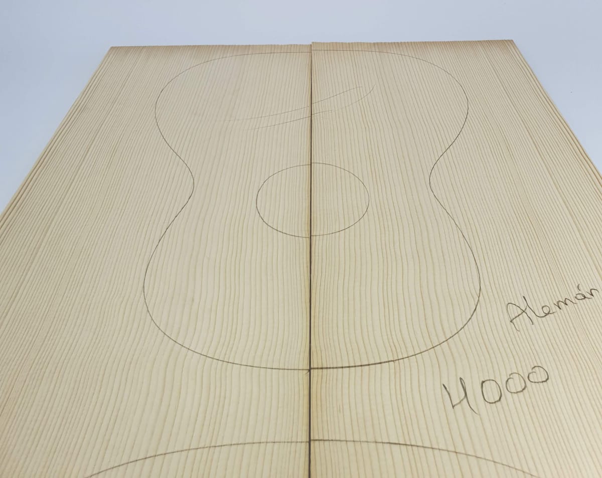 Tapa Armonica Unica REF: 4000 SUPER EXTRA GRANDE! de Abeto Aleman Especial AA7