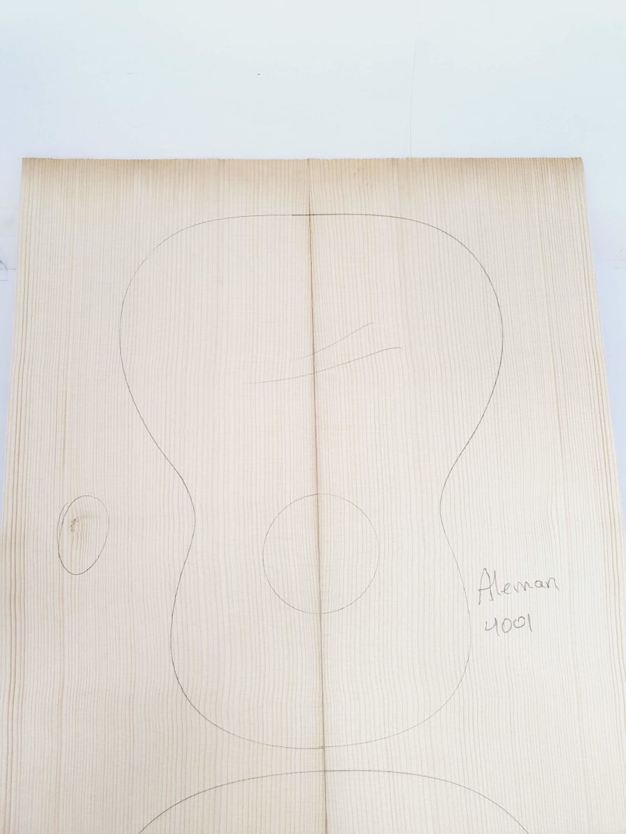 Tapa Armonica Unica REF: 4001 SUPER EXTRA GRANDE! de Abeto Aleman Especial AA6