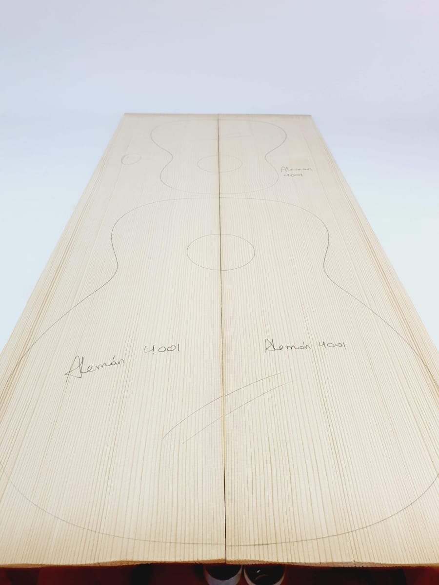 Tapa Armonica Unica REF: 4001 SUPER EXTRA GRANDE! de Abeto Aleman Especial AA7