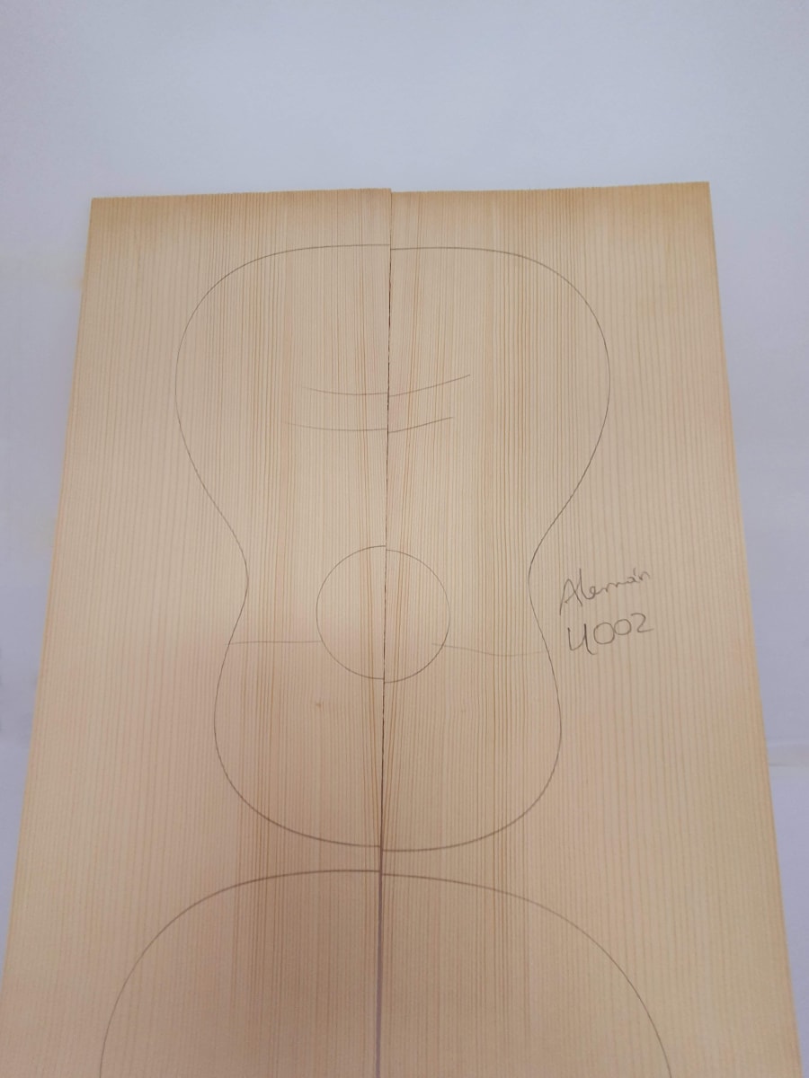 Tapa Armonica Unica REF: 4002 SUPER EXTRA GRANDE! de Abeto Aleman Especial AAA2