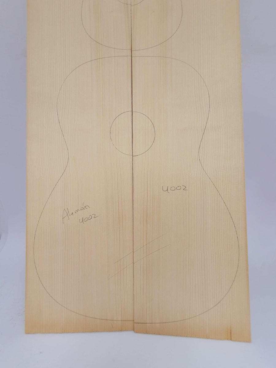 Tapa Armonica Unica REF: 4002 SUPER EXTRA GRANDE! de Abeto Aleman Especial AAA3