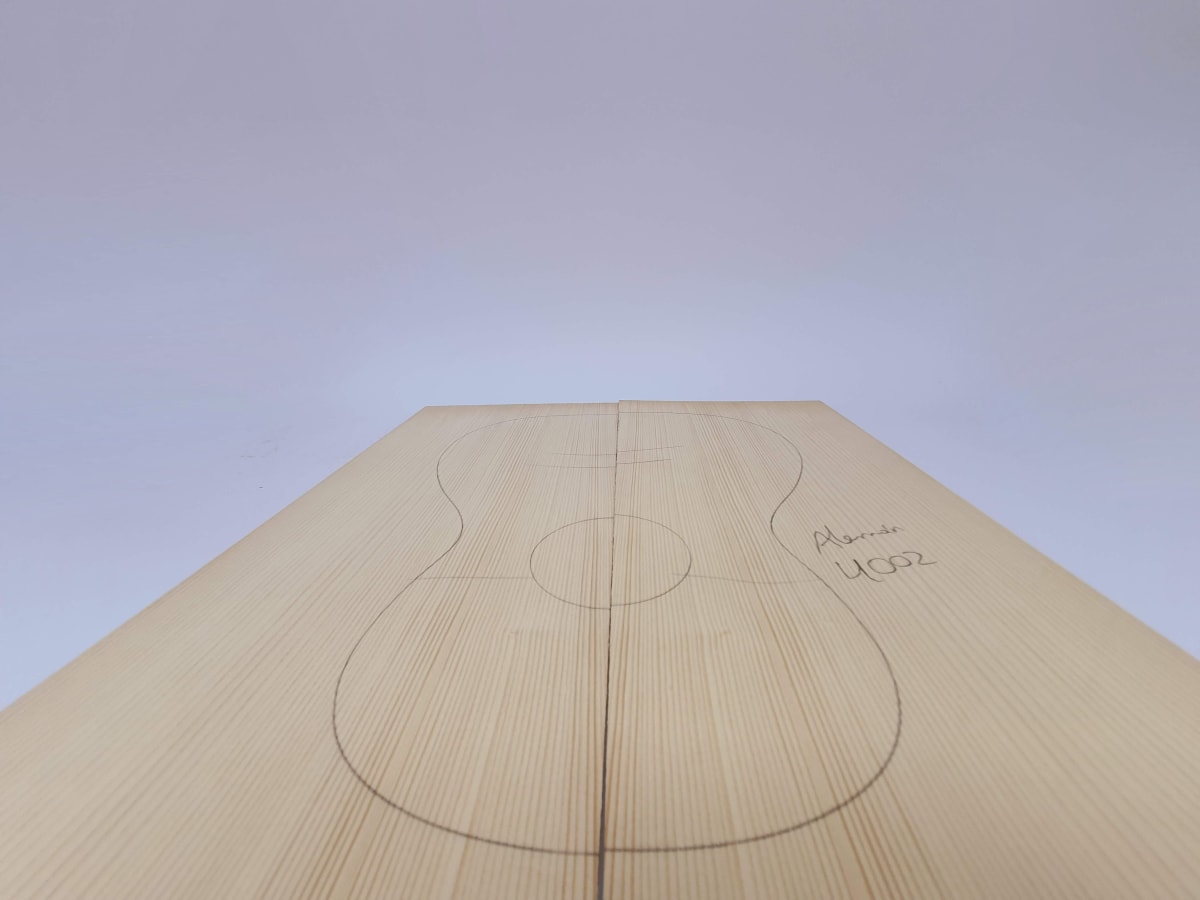 Tapa Armonica Unica REF: 4002 SUPER EXTRA GRANDE! de Abeto Aleman Especial AAA6