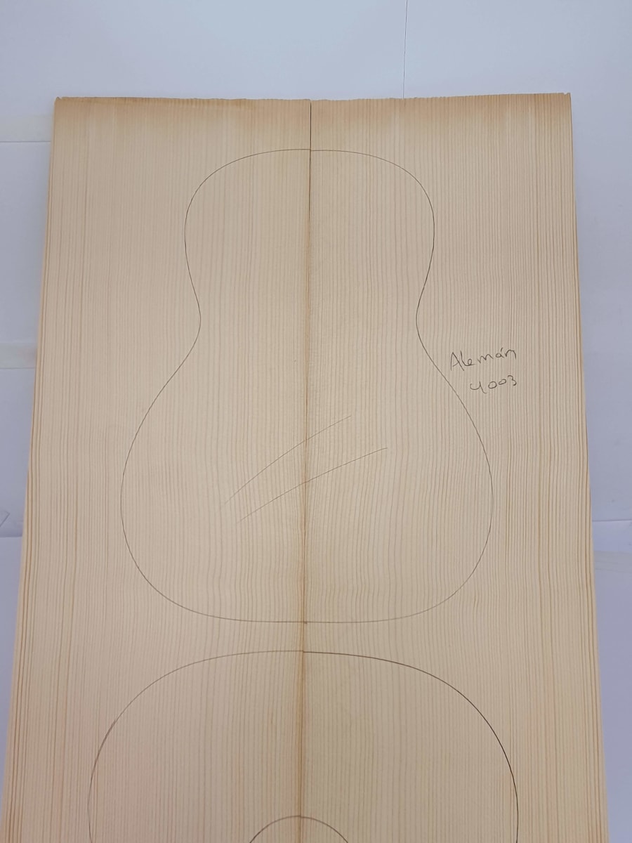 Tapa Armonica Unica REF: 4003 SUPER EXTRA GRANDE! de Abeto Aleman Especial AAA2