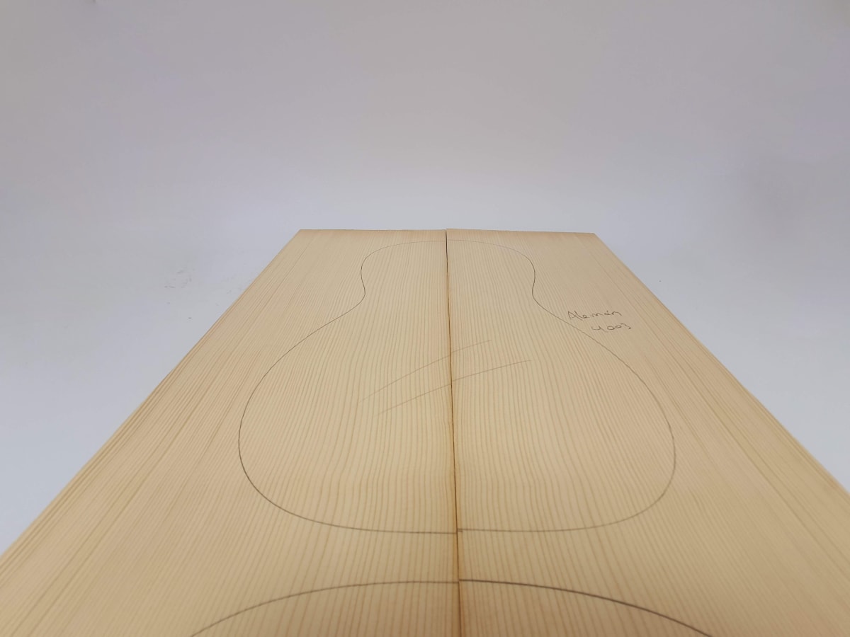 Tapa Armonica Unica REF: 4003 SUPER EXTRA GRANDE! de Abeto Aleman Especial AAA6