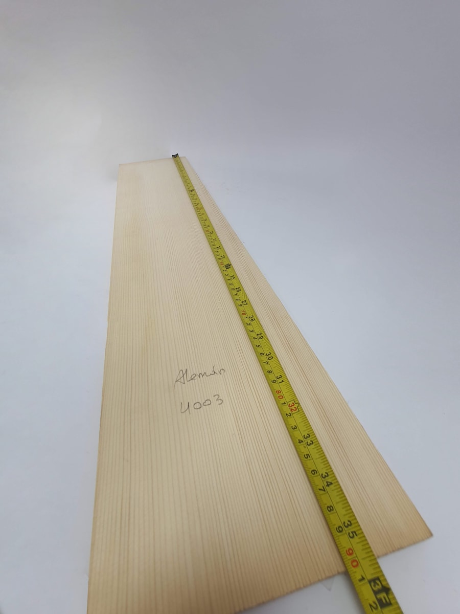 Tapa Armonica Unica REF: 4003 SUPER EXTRA GRANDE! de Abeto Aleman Especial AAA7