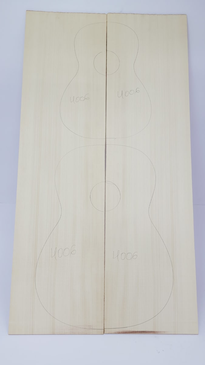 Barra Armonica AA-533 de Abeto Alemán para Armado Interno 0