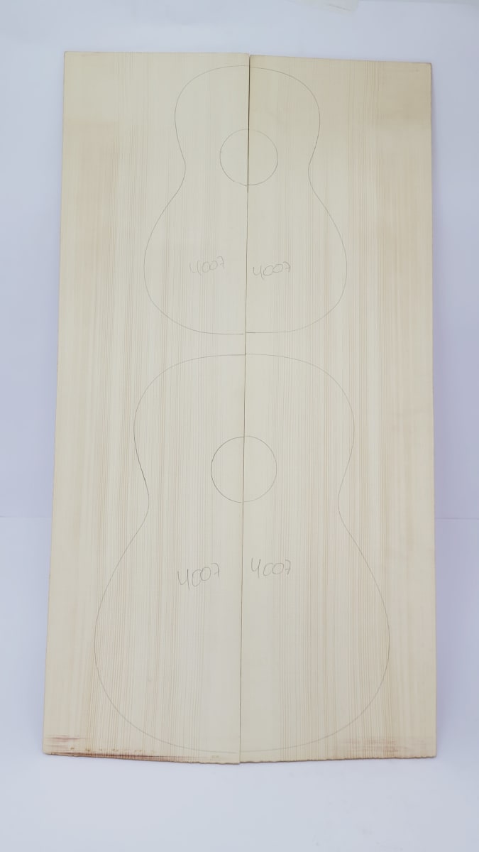 Barra Armonica AA-532 de Abeto Alemán para Armado Interno 0