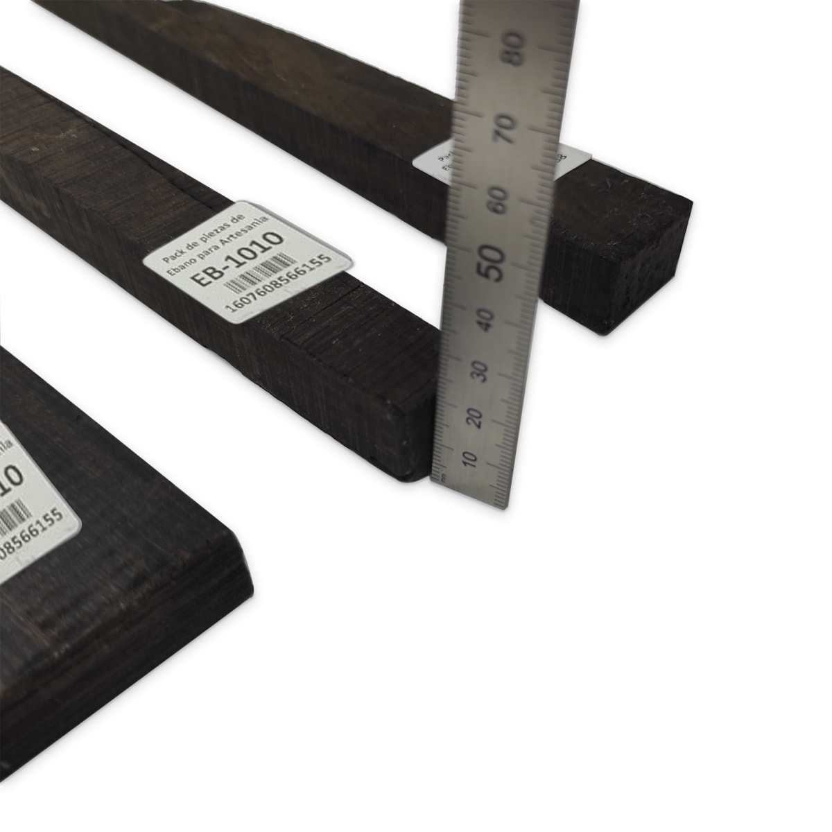 Set de 3 Piezas EB-1010 de Ebano Negro para Artesania4