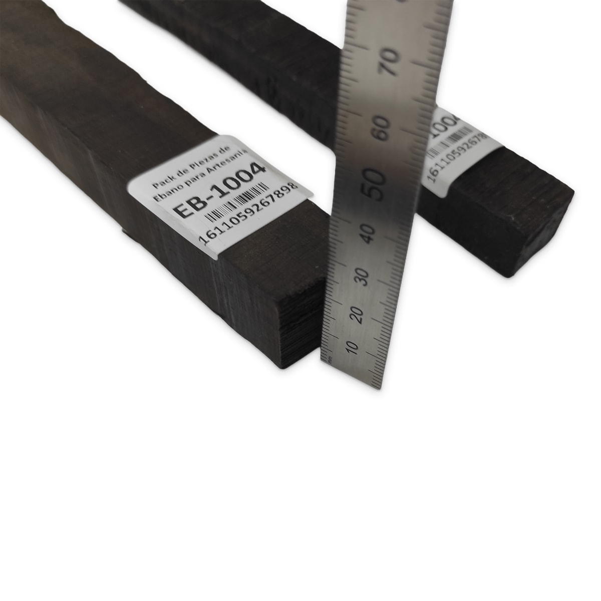 Set de 3 Piezas EB-1004 de Ebano Negro para Artesania4