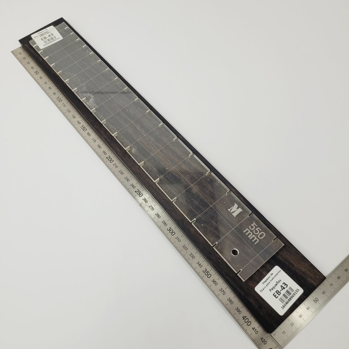 Diapason EB-43 de Ebano Negro para Instrumentos Pequeños2