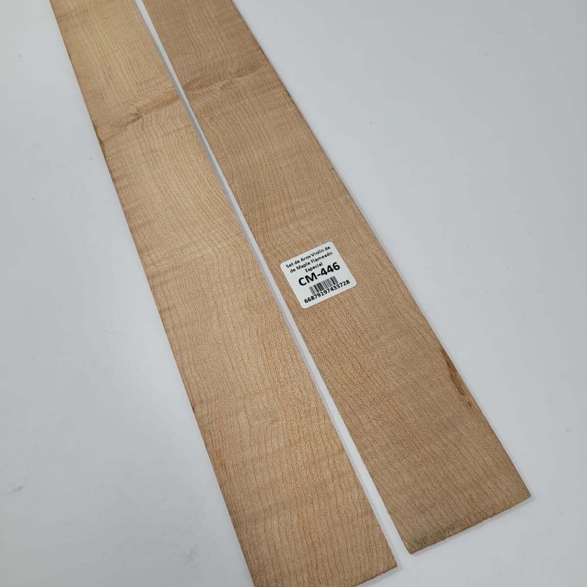 Set de Aros para Violin CM-446 de Maple Flameado Especial4