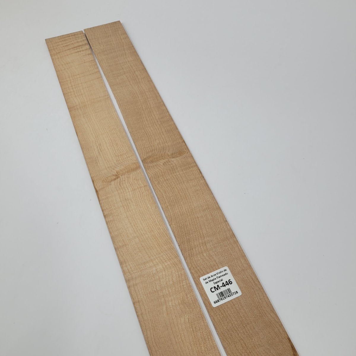 Set de Aros para Violin CM-446 de Maple Flameado Especial5