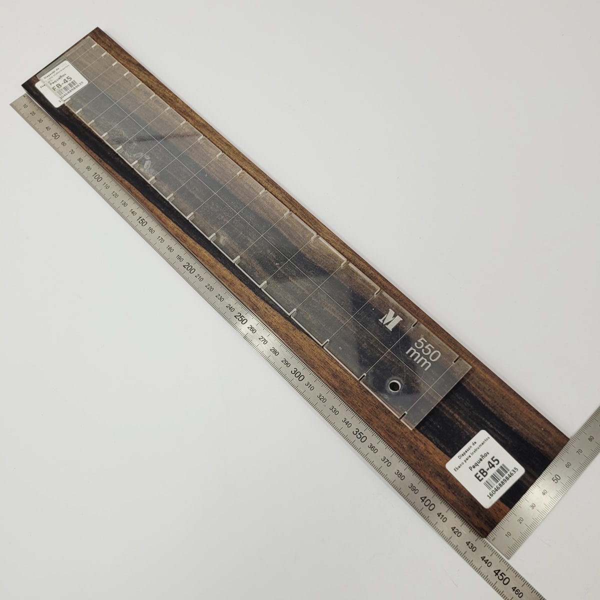 Diapason EB-45 de Ebano Exotico para Instrumentos Pequeños2
