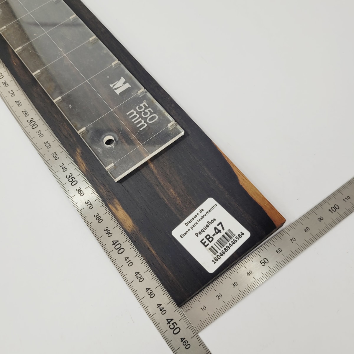 Diapason EB-47 de Ebano Negro para Instrumentos Pequeños3