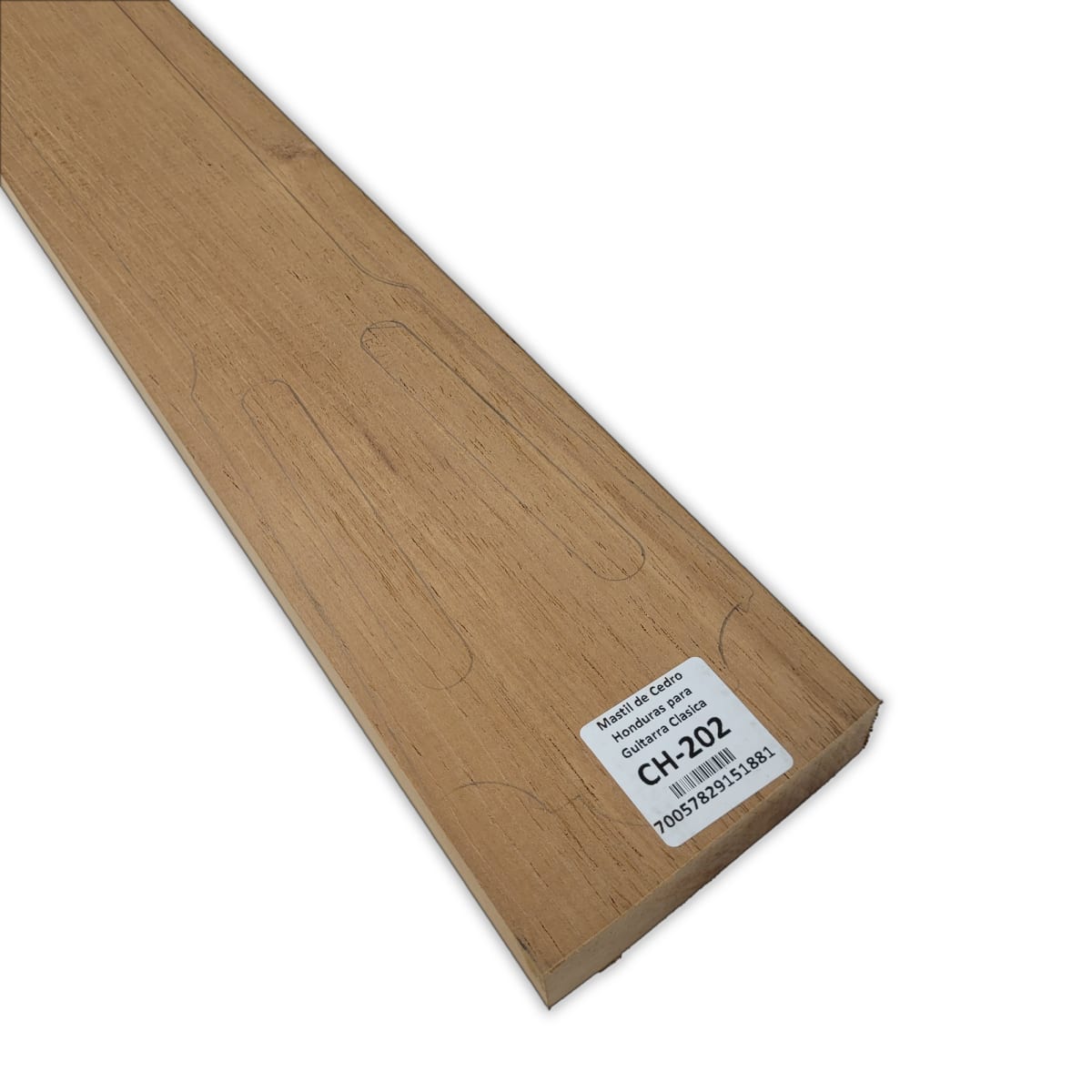 Mastil para Guitarra CH-202 de Cedro Honduras Economico con Detalles5