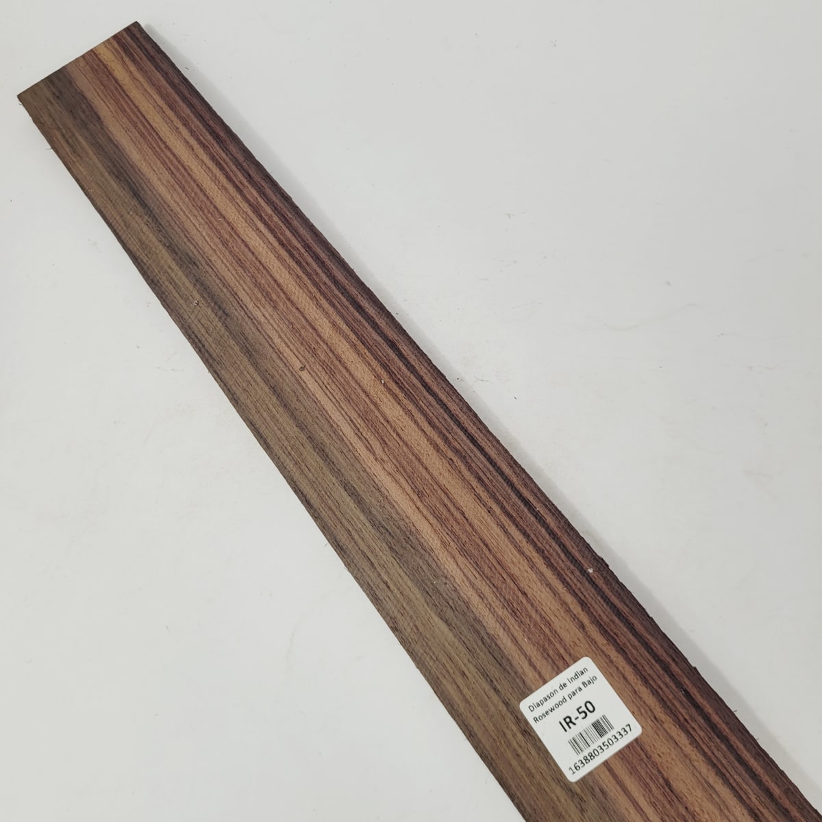Pieza Unica IR-50 de Indian Rosewood Especial (Palosanto de la India) para Diapason de Bajo  / Corte Radial5