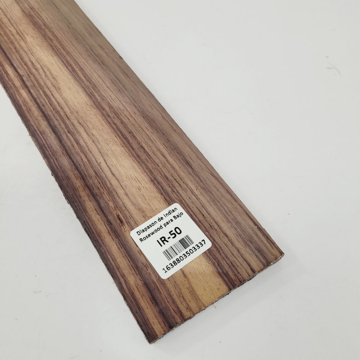 Pieza Unica IR-50 de Indian Rosewood Especial (Palosanto de la India) para Diapason de Bajo  / Corte Radial6