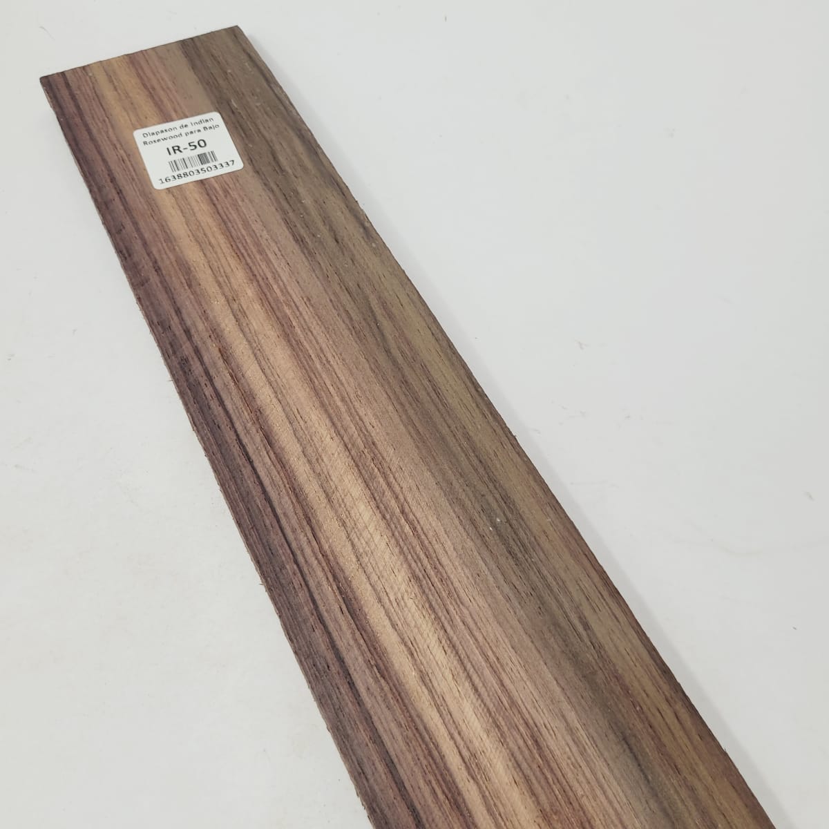 Pieza Unica IR-50 de Indian Rosewood Especial (Palosanto de la India) para Diapason de Bajo  / Corte Radial7