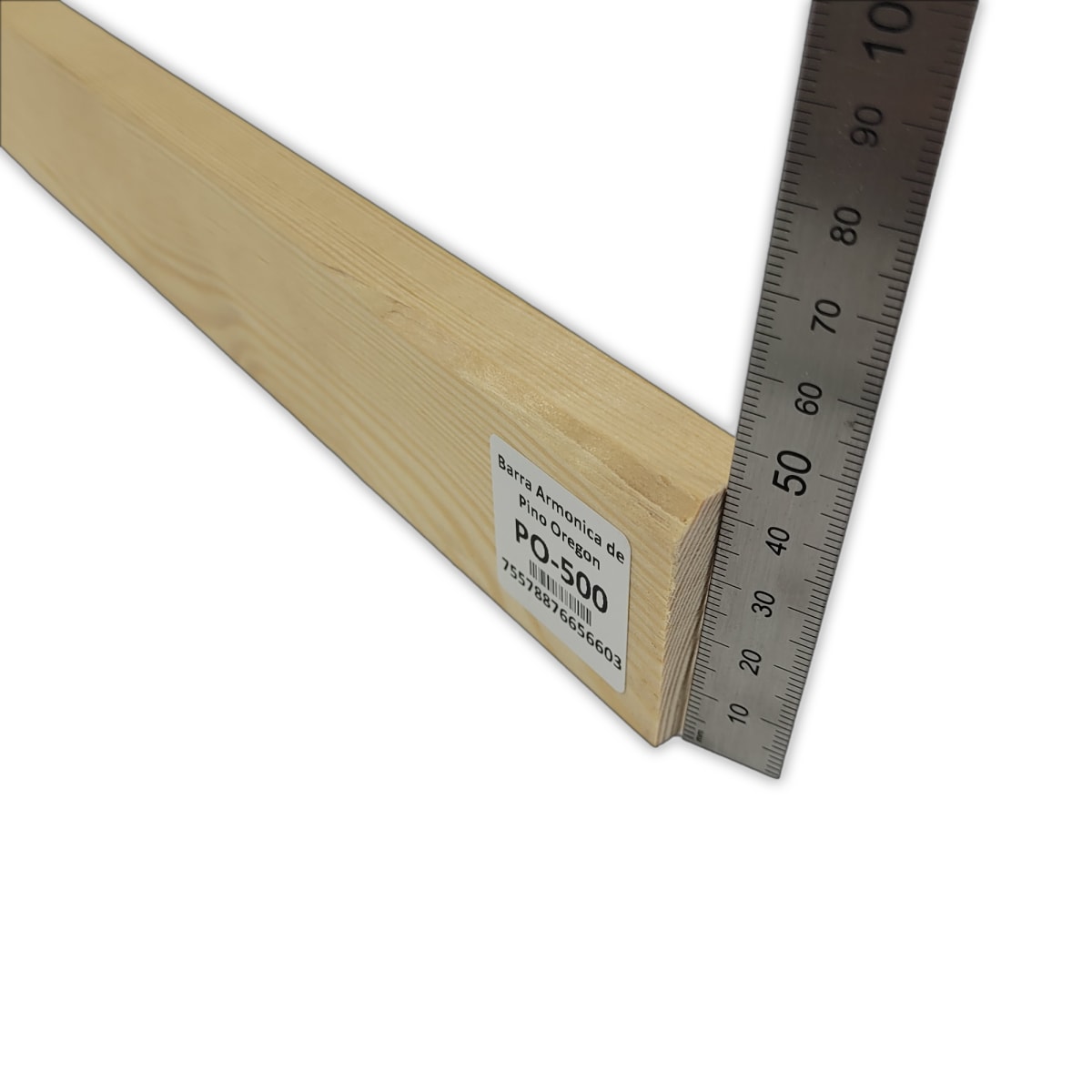 Barra Armonica PO-500 de Pino Oregon Canadiense para Armado Interno4