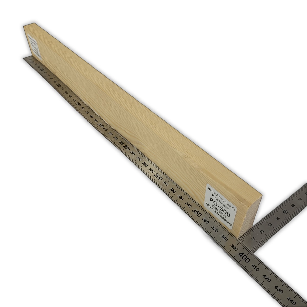 Barra Armonica PO-500 de Pino Oregon Canadiense para Armado Interno2