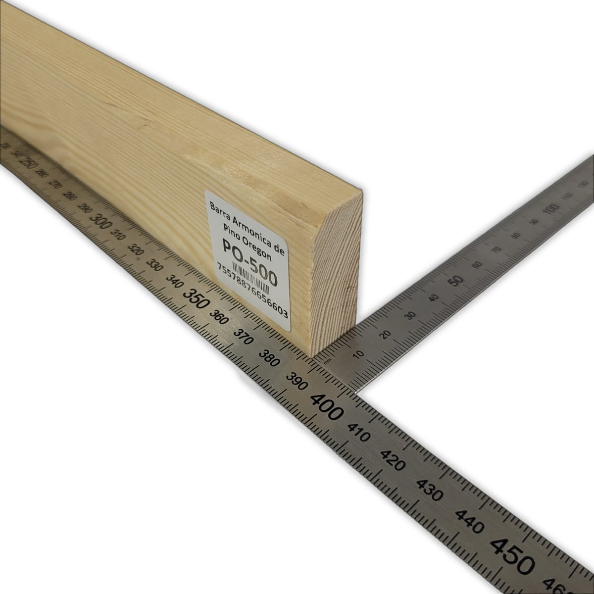Barra Armonica PO-500 de Pino Oregon Canadiense para Armado Interno3