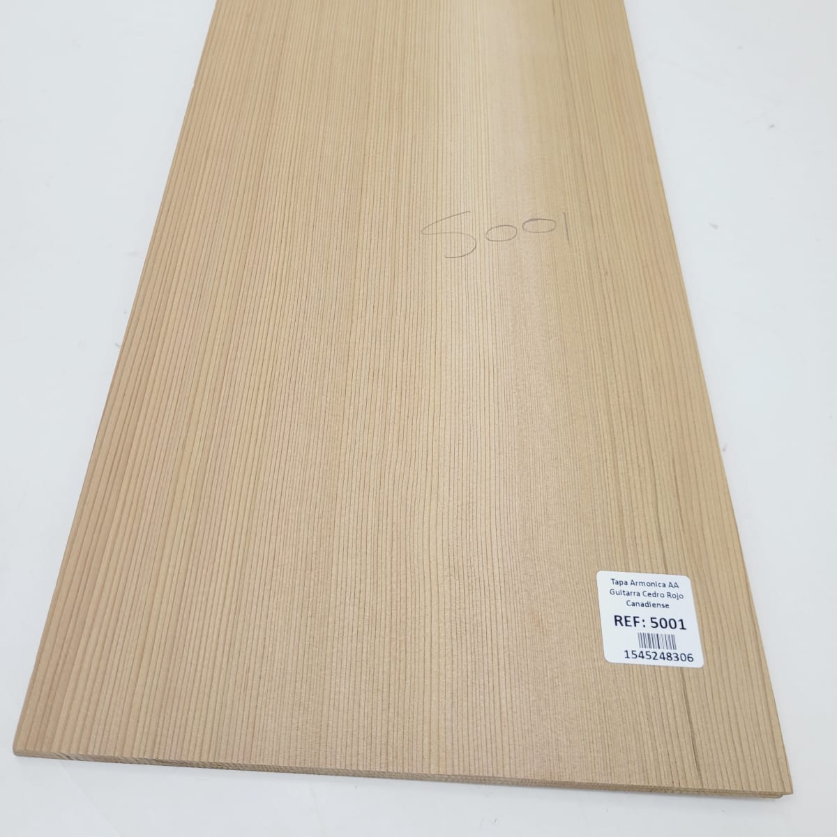 Madera para Tapa Armónica REF: 5001 de Cedro Rojo Canadiense Calidad AAA para Guitarra3