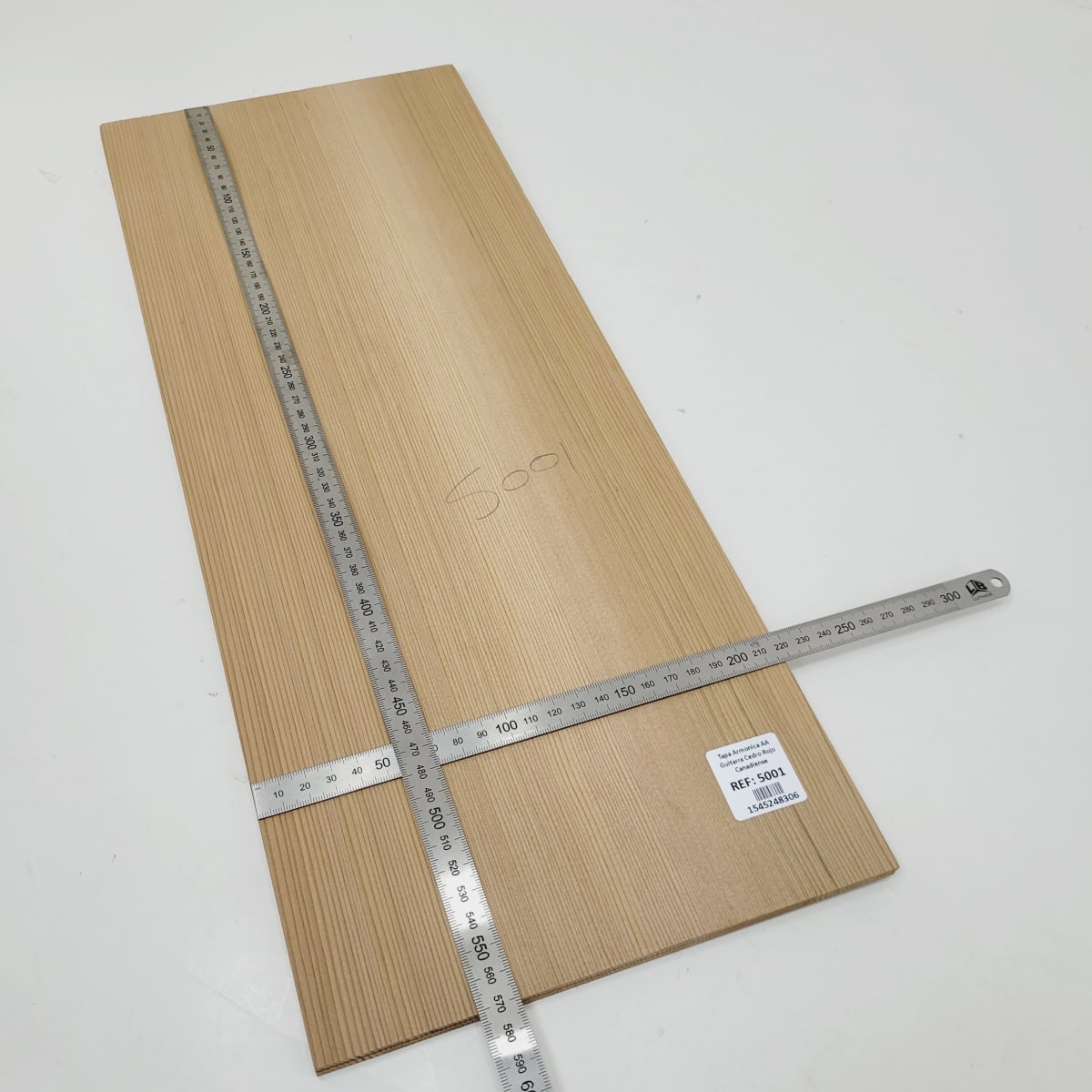 Madera para Tapa Armónica REF: 5001 de Cedro Rojo Canadiense Calidad AAA para Guitarra2
