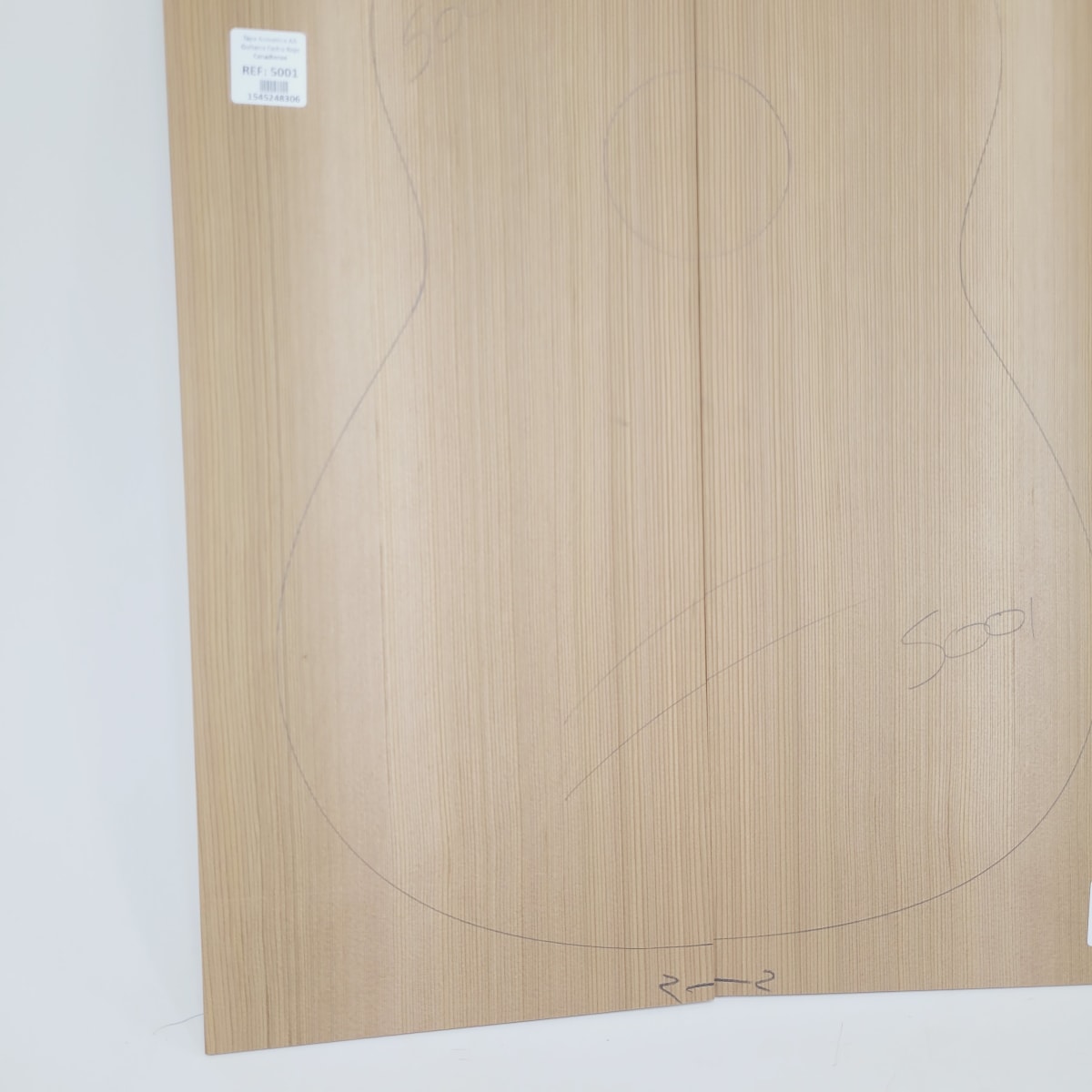 Madera para Tapa Armónica REF: 5001 de Cedro Rojo Canadiense Calidad AAA para Guitarra6