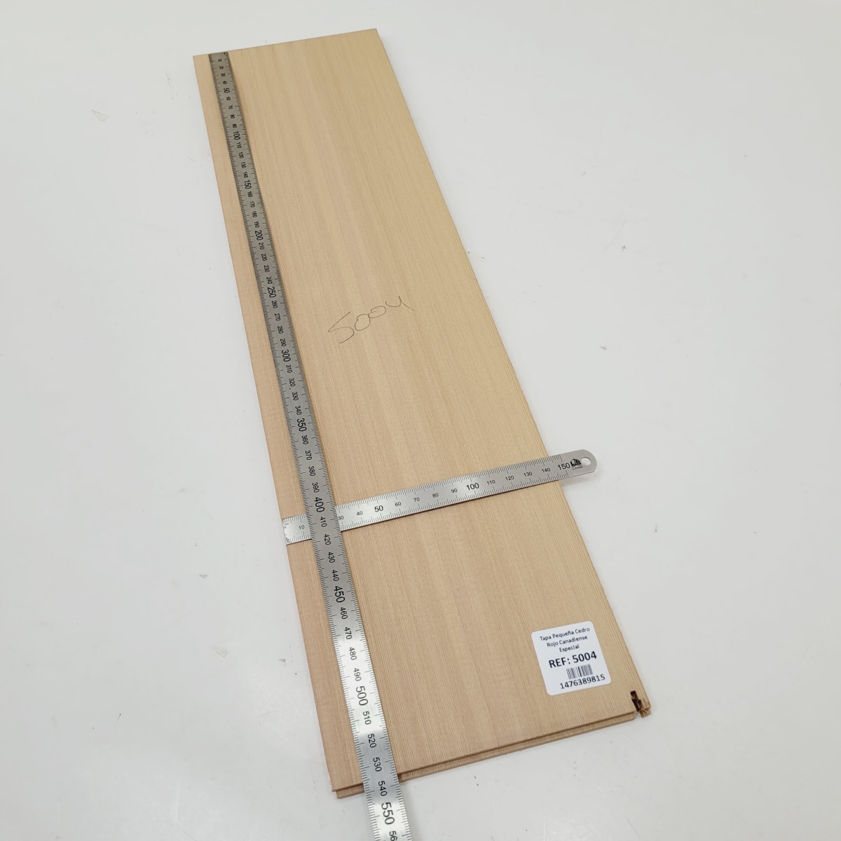 Madera para Tapa Armónica REF: 5004 de Cedro Rojo Canadiense Calidad AAA para Cuatro2