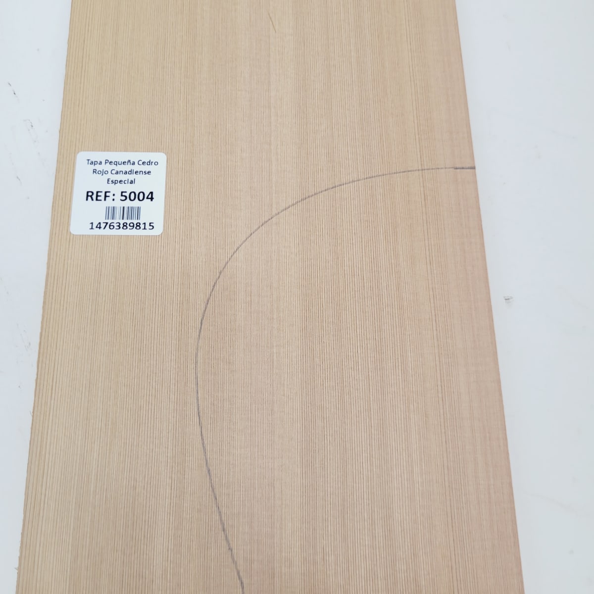 Madera para Tapa Armónica REF: 5004 de Cedro Rojo Canadiense Calidad AAA para Cuatro8