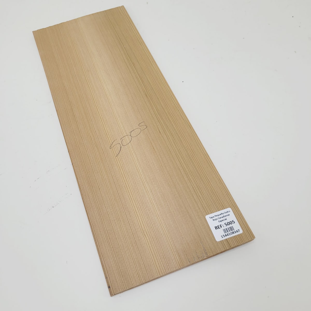 Madera para Tapa Armónica REF: 5005 de Cedro Rojo Canadiense Calidad AAA para Cuatro5
