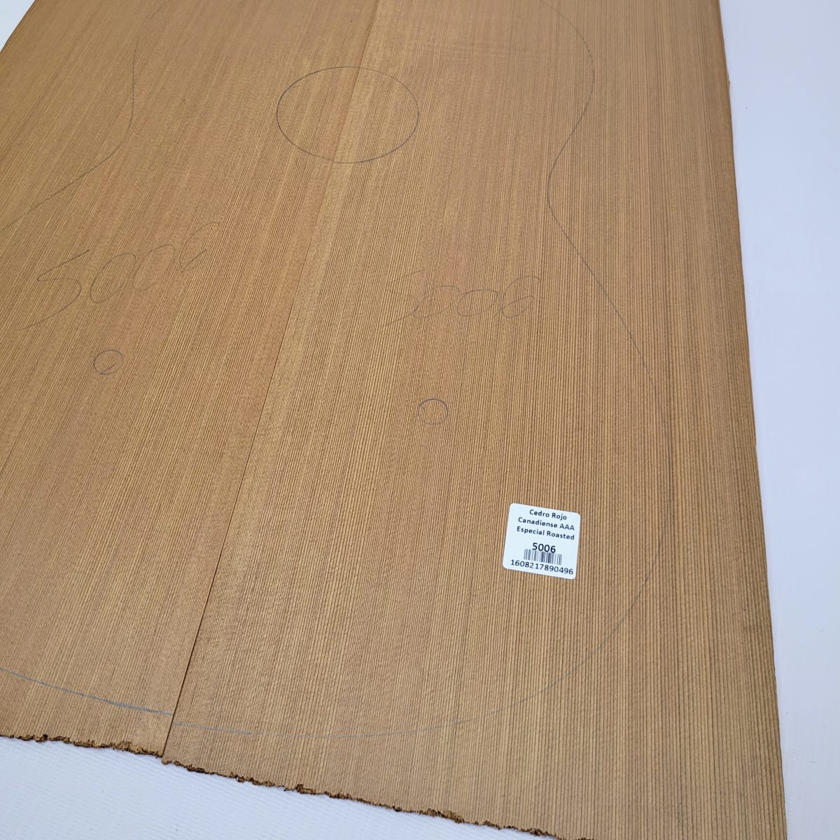 Madera para Tapa Armónica REF: 5006 para Guitarra de Cedro Rojo Canadiense Calidad AAA Especial Roasted5